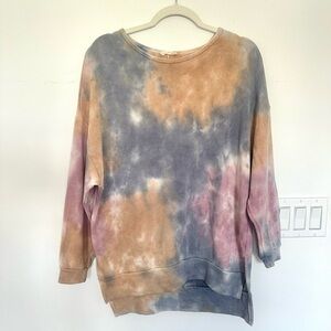 Chrysanthemum | Vici Collection Tie Dye Oversized Sweatshirt